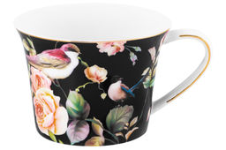 Чайн. пара 2 пр. 270 мл 12,5*9,5*7 см Певчие птички на черном NEW BONE CHINA - Elan gallery фото 5