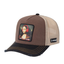 Бейсболка CAPSLAB арт. CL/FAM/1/PCT/MON Premium Pump Up The Volume (brown)