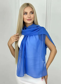 K13575 Платок (50/160см шифон) МУЛЬТИЦВЕТ_11