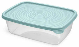 Контейнер 1,6л прямоугольный "Романо" Светло-голубой