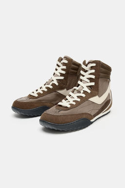 HIGH-TOP SNEAKERS - Zara фото 4
