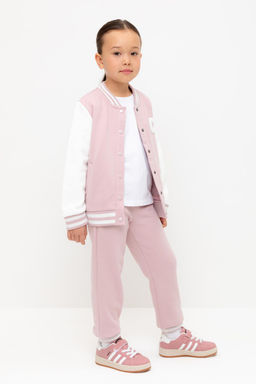 КР 400782/розовый лед брюки для дев