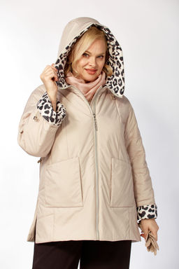 Куртка SHETTI 2215 беж  фото 7