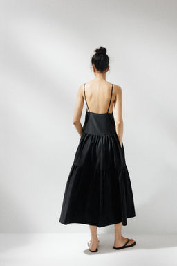 PANELLED MIDI DRESS - Zara фото 17