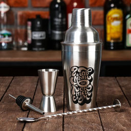 Набор для приготовления коктейлей Главный по коктейлям: 4 предмета