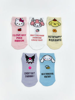 Носки-патик Hello Kitty 5 пар для девочек