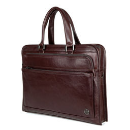 Мужская кожаная сумка Деловая - Barcelo biagi фото 2
