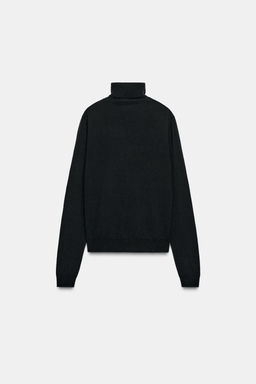 WOOL HIGH NECK JUMPER - Zara фото 5