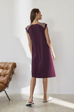 Сорочка 51942-1 Сливовый вино