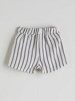 Beli Lastikli Cepli ?izgili Erkek Bebek ?ort