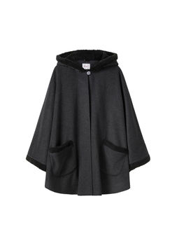 Накидка, цвета антрацита - Sheego фото 2