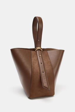 COMBINATION BUCKET BAG - Zara фото 21
