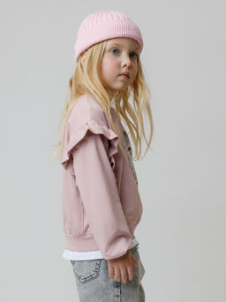 КР 302830/розовый лед к601 джемпер (свитшот) для дев - Crockid фото 3