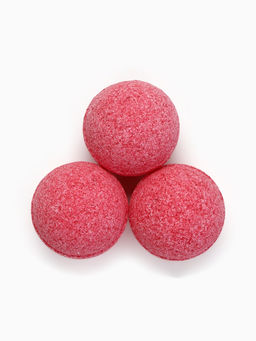 Бомбочки для ванны, аромат клубничный коктейль, набор 3 шт. ? 40 г, URAL LAB