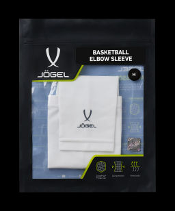 Рукав баскетбольный JOGEL ELBOW SLEEVE, белый  фото 5