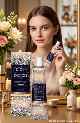 БАЛЕТ decor крем Тональный тон-Натуральный ал.туб.в/фут.40гр
