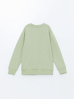 Bisiklet Yaka Erkek ?ocuk Sweatshirt
