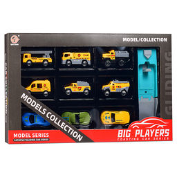 Набор машин "Инженерный городок" в коробке