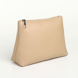 Сумка - мешок женская TEXTURA, на магните, с косметичкой, 36×10×27 см, бежевая