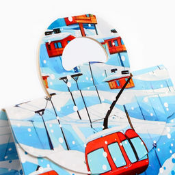 Цена за 5 шт. Подарочная новогодняя коробка Номер Первый, упаковка, 17.2?9.5?27.5 см