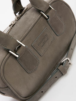 Женская сумка с ручками CALZETTI JADE Артикул 4741867, зеленовато-серый  фото 3