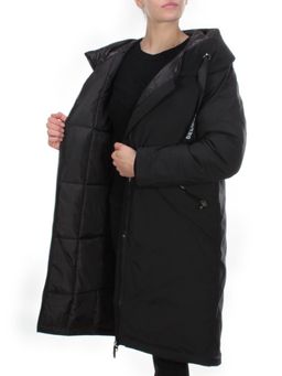 2238 BLACK Пальто женское зимнее AKIDSEFRS (200 гр. холлофайбера) - Fashion фото 9