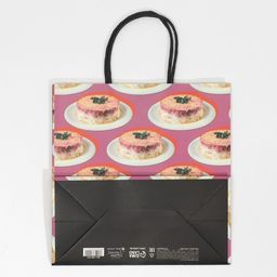 Пакет подарочный новогодний «Шуба», 22 х 22 х 11 см