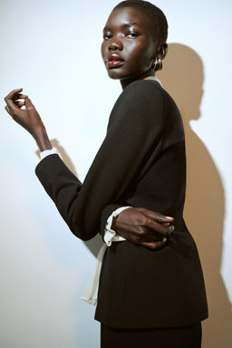 SCARF TIE BLAZER - Zara фото 22