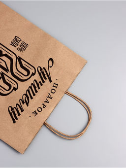 Цена за 3 шт. Пакет подарочный бумажный, «23 Февраля», 24×14×28 см