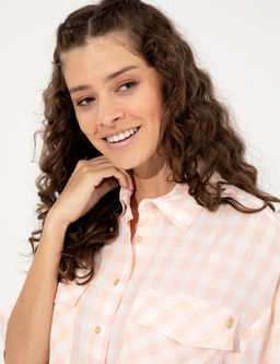 Pembe Kareli Crop K_sa Kollu G_mlek