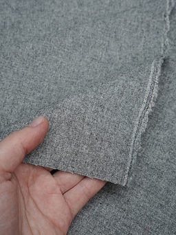 Шерсть костюмная Твид цв.Серый меланж, ш.1.5м, шерсть-50%, п/э-50%, 225гр/м.кв - Купава фото 2