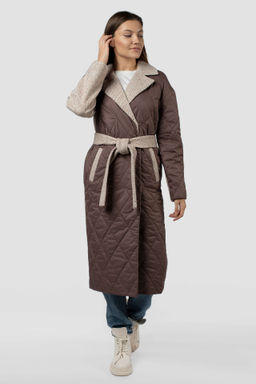 Пальто женское демисезонное (пояс)