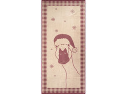 6с102.411ж1 Гусь (слива2) Полотенце махровое 67х150см