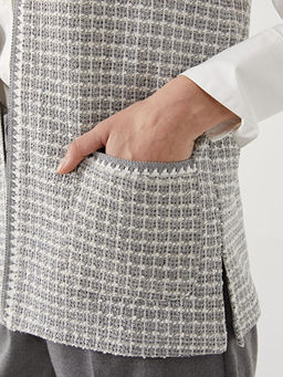 V Yaka Ekose Kad?n Yelek