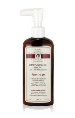 № 0.4 Гидрофильное масло для снятия макияжа Anti-аge, 150 мл