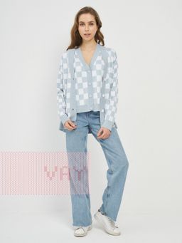 Жилет женский 5221-1740. 1267/798 туманная роса/белый