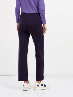 брюки женские прямого кроя в фиолетовом цвете - Glenfield фото 6