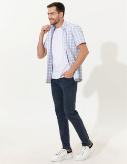 A__k Mavi Regular Fit K_sa Kollu G_mlek - Pierre cardin фото 4