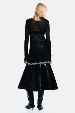 Top de rejilla con cuentas - H&m фото 5