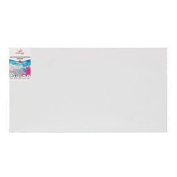 Холст грунтованный на подрамнике VISTA-ARTISTA PLMG-50100 100% лён 50 х 100 см 390 г/кв.м 2 шт Залесский среднезернистый