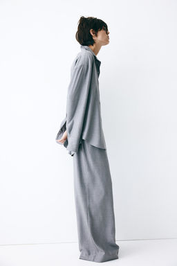 Camisa oversize de lyocell - H&m фото 3