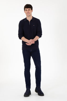 Erkek Lacivert Basic Kazak - U.s. polo assn фото 4