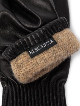 Перчатки женские 100% ш IS166 black - Eleganzza фото 2