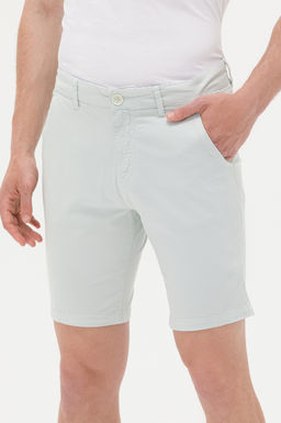 Шорты U.S. Polo Assn тканые цвета морской волны хлопок с эластаном  фото 20