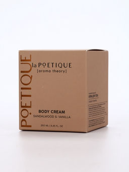 Крем для рук и тела парфюмированный laPOETIQUE, 250 мл, аромат сандал и ваниль