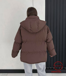 Куртка женская для зимы с капюшоном - Bruno фото 6