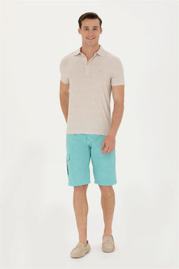 U. S. Polo Assn Мужские мятные тканые шорты