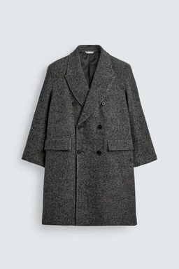 HERRINGBONE WOOL COAT - Zara фото 7