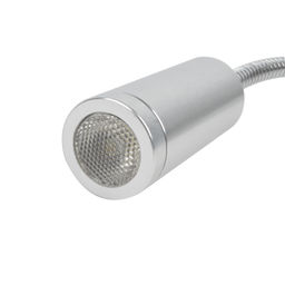 ULT-F21-3W/4000K IP20 SILVER Светильник светодиодный настенный гибкий для интерьерного освещения. 85-265В. Белый свет (4000К). Серебряный. TM Uniel