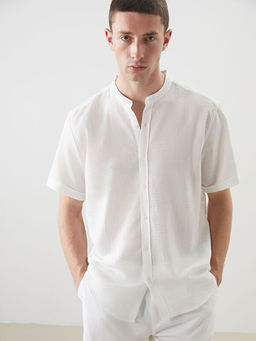 Regular Fit K?sa Kollu Erkek G?mlek